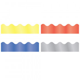 Sparkle Border Set: Yellow, Red, Blue, Silver