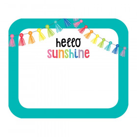 Hello Sunshine Name Tags, 3" x 2.5", Pack of 40
