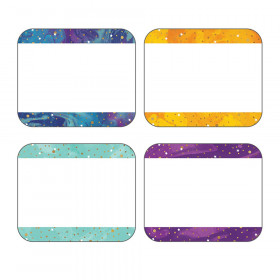 Galaxy Name Tags, 3" x 2.5", Pack of 40