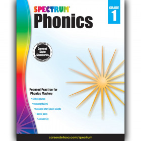 Phonics Workbook, Grade 1, Paperback