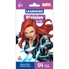 Avengers Division 0-12 Flash Cards Grade 3-5
