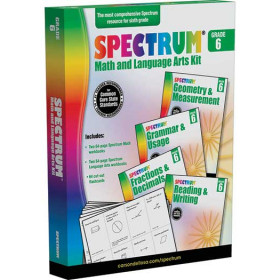 Gr 6 Spectrum Math And Language Arts Kit