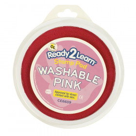 Jumbo Circular Washable Stamp Pad, Pink
