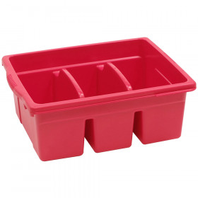 Leveled Reading Large Divided Book Tub, Red