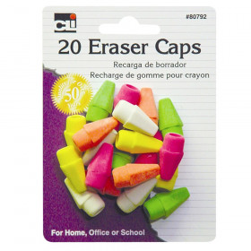 Eraser - Caps - Neon - Asst. - 20/Cd
