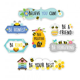 Busy Bees Positive Mini Bulletin Board Set