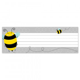Busy Bees Name Plates, 9-1/4" x 3-1/4", Pack of 36