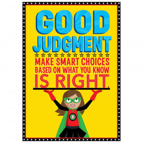 Good Judgement Superhero Inspire U poster