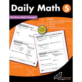 Creative Teaching Press Daily Math Workbook, Grade 5