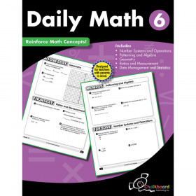 Creative Teaching Press Daily Math Workbook, Grade 6