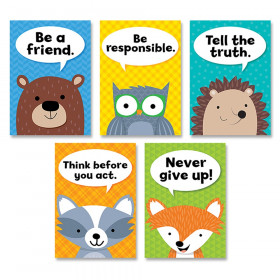 Woodland Friends Character Traits Inspire U 5-Poster Pack