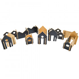 The Happy Architect, Wooden Building Set, Create N' Play, 28 Pieces
