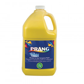 Washable Tempera Paint, Yellow, 1 Gal