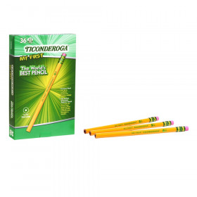 My First Ticonderoga Pencil with Eraser, 36 Count