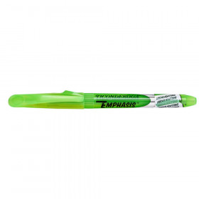 Emphasis Highlighters, Pocket Style, Chisel Tip, Green, Pack of 12