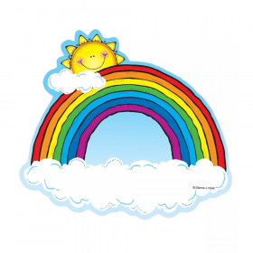 Rainbows Cut-Outs, 36 Pieces