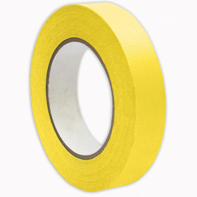 Premium Grade Masking Tape, 1" x 55 yds, Yellow