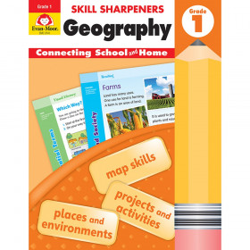 Skill Sharpeners: Geography, Grade 1 - Activity Book