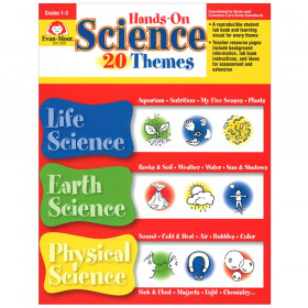 Hands-On Science 20 Themes Book, Grades 1-3