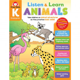 Listen and Learn Animals, Grade K