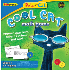 Pete the Cat Cool Cat Math Game 1