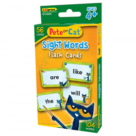 Pete the Cat Sight Words Flash Cards