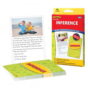 Reading Comprehension Practice Cards: Inference (Yellow Level)