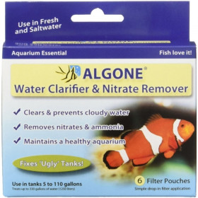 Algone Water Clarifier & Nitrate Remover - Up to 110 Gallons