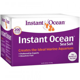 Instant Ocean Sea Salt for Marine Aquariums, Nitrate & Phosphate-Free - 60 lbs (Treats 200 Gallons)