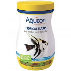 Aqueon Tropical Flakes Fish Food - 3.59 oz