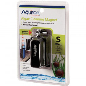 Aqueon Algae Cleaning Magnet - Small - (Up to 20 Gallons or 1/4" Thickness)