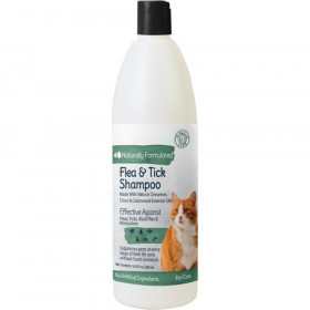 Miracle Care Natural Flea & Tick Shampoo for Cats - 16 oz