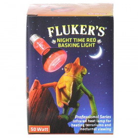 Flukers Professional Series Nighttime Red Basking Light - 50 Watt