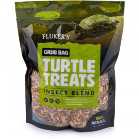 Flukers Grub Bag Turtle Treat - Insect Blend - 12 oz