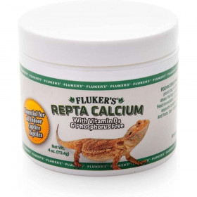 Flukers Calcium with D3 - 4 oz