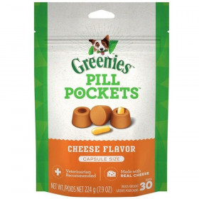Greenies Pill Pockets Cheese Flavor Capsules - 30 count