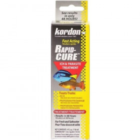 Kordon Rapid Cure Ich & Parasite Treatment - 4 oz - (Treats 2,000 Gallons)