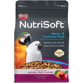 Kaytee NutriSoft Macaw and Cockatoo Food - 3 lb