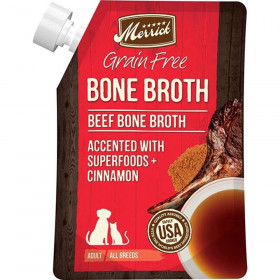 Merrick Grain Free Bone Broth Beef Recipe - 16 oz
