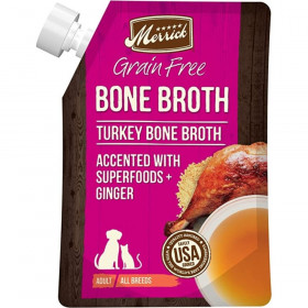 Merrick Grain Free Bone Broth Turkey Recipe - 16 oz