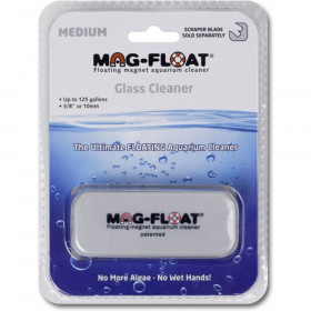 Mag Float Floating Magnetic Aquarium Cleaner - Glass - Medium (125 Gallons)