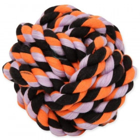 Mammoth Cottonblend Monkey Fist Ball Flossy Dog Toy 3.75" Small - 1 count