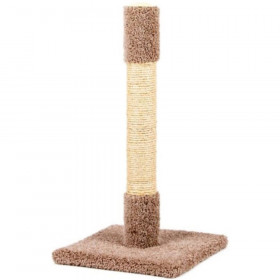 Classy Kitty Cat Decorator Scratching Post Carpet & Sisal Assorted Colors - 32" tall