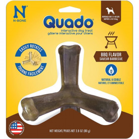 N-Bone Quado Dog Treat BBQ Flavor Average Joe - 1 count