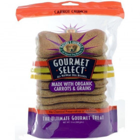 Natures Animals Gourmet Select Carrot Crunch Organic Dog Bones - 13 oz