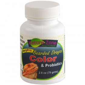 Nature Zone Herp Pro Bearded Dragon Color and Probiotics - 2.8 oz