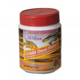 Ocean Nutrition Cichlid Omni Flakes - 2.5 oz
