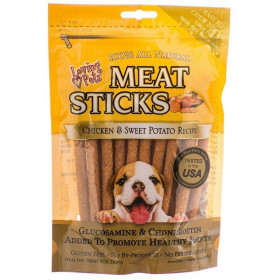 Loving Pets Meat Sticks Dog Treats - Chicken & Sweet Potato - 8 oz