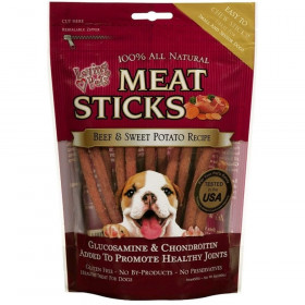 Loving Pets Meat Sticks Dog Treats - Beef & Sweet Potato - 5 oz