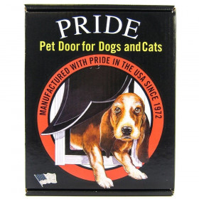 Pride Pet Doors Deluxe Pet Door - Large (11.5" Wide x 16.9" High Opening)